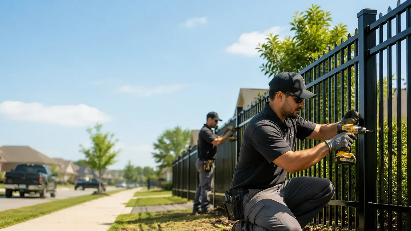 Metal Fence Installation in Moscow, IA